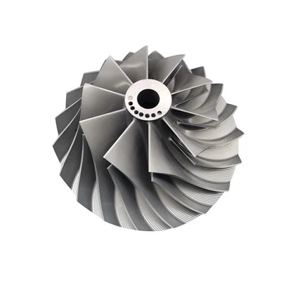 Titanium legering støbeturbinehjul